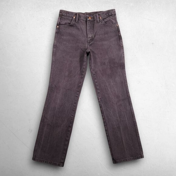 Wrangler Other - Wrangler 936KCL Cowboy Cut Slim Straight Jeans Men 32 Brown Cotton Western Retro